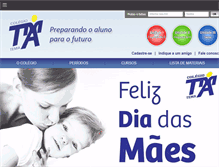 Tablet Screenshot of colegiotema.com.br